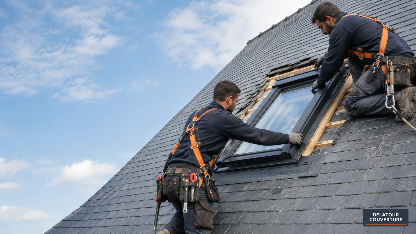 Remplacement de Velux à Crozon par Delatour Couverture